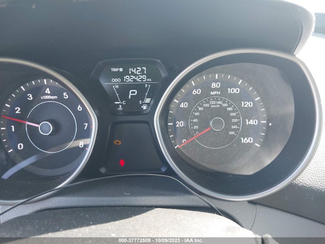 2013 HYUNDAI ELANTRA GLS VIN: 5NPDH4AE5DH292538