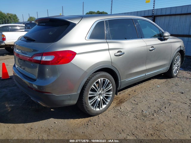 2016 LINCOLN MKX RESERVE VIN: 2LMTJ8LRXGBL41188
