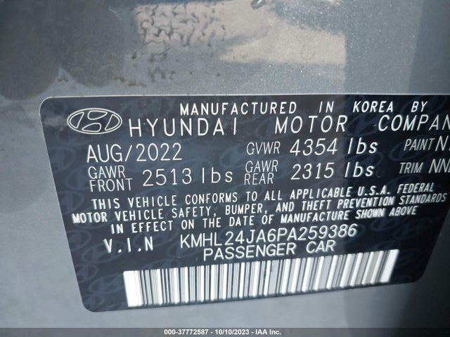 Hyundai SONATA SE 2023 KMHL24JA6PA259386 Image 16