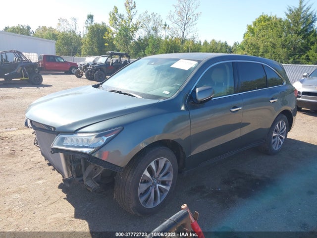 Acura Mdx W/tech 2016 5FRYD4H4XGB008882 Image 2