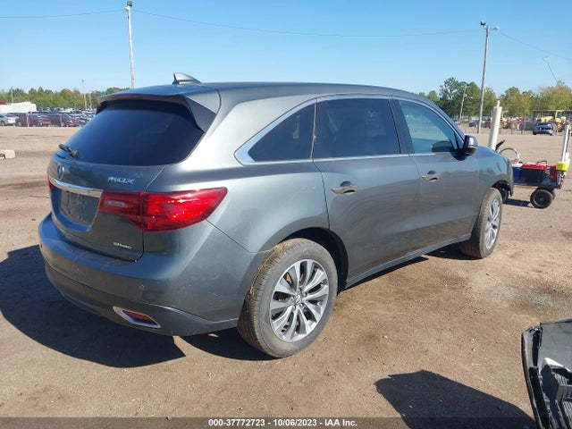 Acura Mdx W/tech 2016 5FRYD4H4XGB008882 Image 4