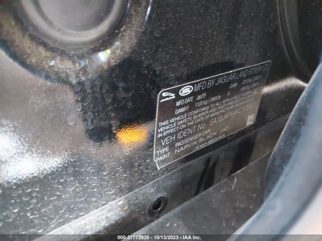 2019 JAGUAR XF SAJBJ4FX4KCY79507 Photo 8