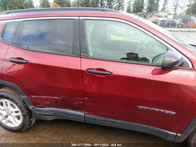 3C4NJDAB3MT591900 Jeep Compass Sport