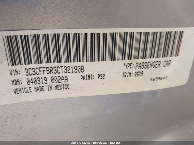 2012 FIAT 500 3C3CFFBR3CT321908 Photo 8