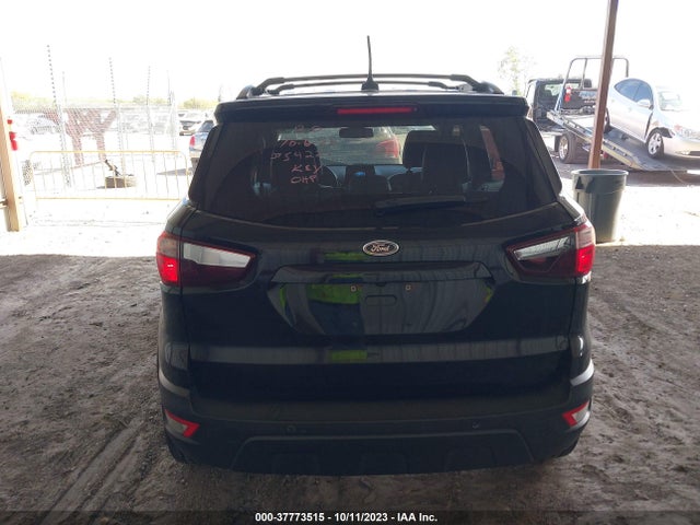 2018 FORD ECOSPORT SES VIN: MAJ6P1CL0JC169779