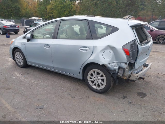 2012 TOYOTA PRIUS V TWO/THREE/FIVE VIN: JTDZN3EU8C3130052