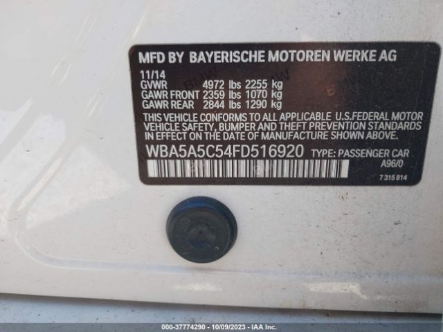 WBA5A5C54FD516920 BMW 5 Series 528i