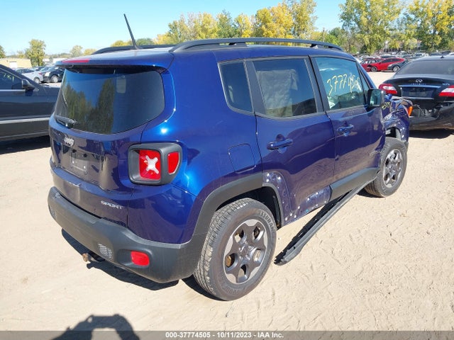2016 JEEP RENEGADE SPORT VIN: ZACCJBAT6GPD85423
