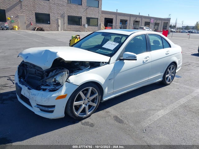 Aukcja sprzedaży 2012 Mercedes-benz C-class C 250, vin: WDDGF4HB7CA665850, numer aukcji: 37774792