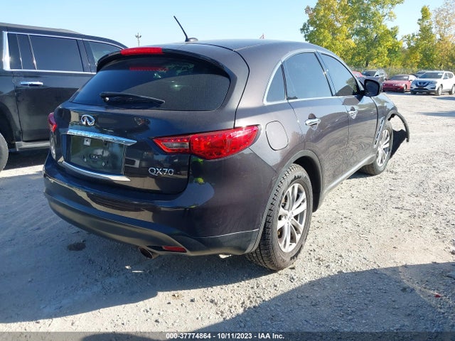 Auction sale of the 2017 Infiniti Qx70, vin: JN8CS1MW9HM411286, lot number: 37774864