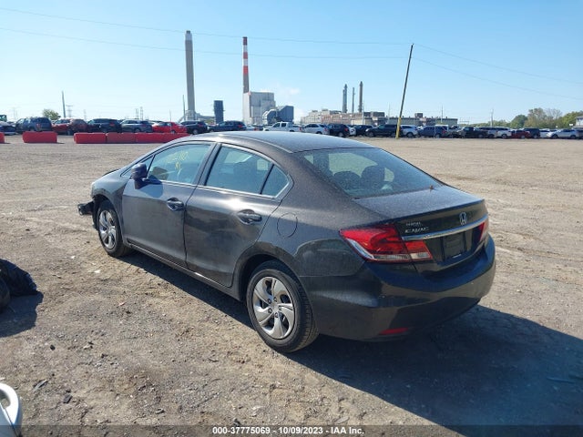Honda Civic Sedan Lx 2014 2HGFB2F56EH517052 Image 3