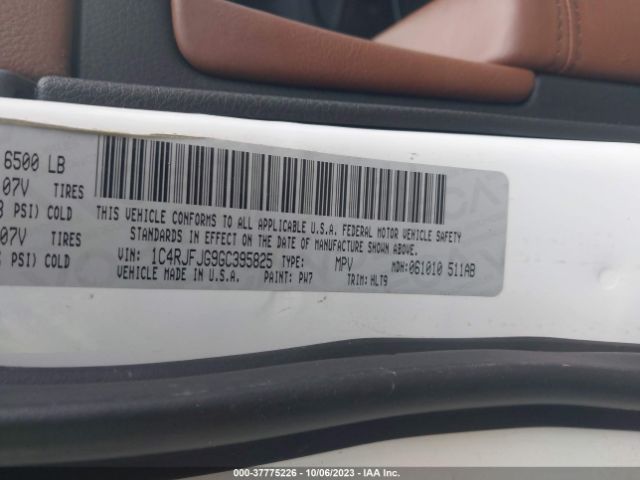 1C4RJFJG9GC395825 Jeep Grand Cherokee Summit