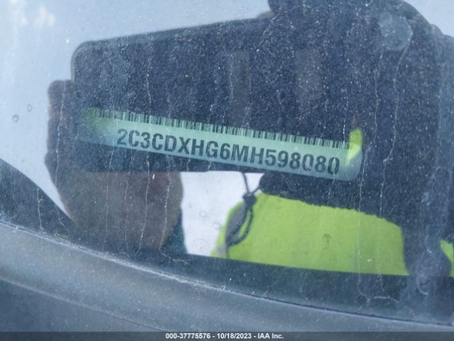 2C3CDXHG6MH598080 Dodge Charger Gt Rwd