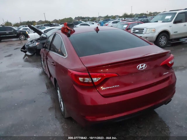 2016 HYUNDAI SONATA 2.4L SE VIN: 5NPE24AF5GH301497