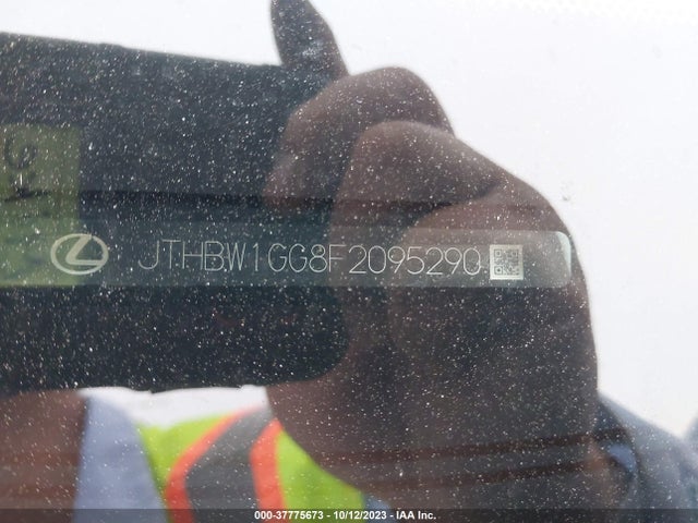 JTHBW1GG8F2095290 Lexus Es 300h Hybrid