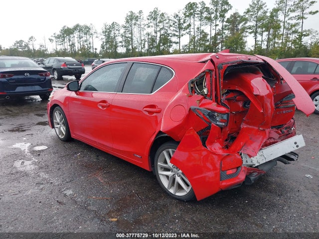 JTHKD5BH8F2218406 Lexus Ct 200h Hybrid