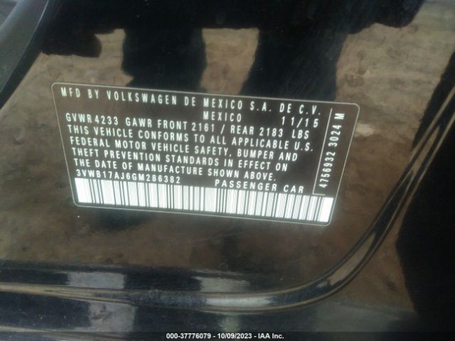 3VWB17AJ6GM286382 Volkswagen Jetta 1.8t Sport
