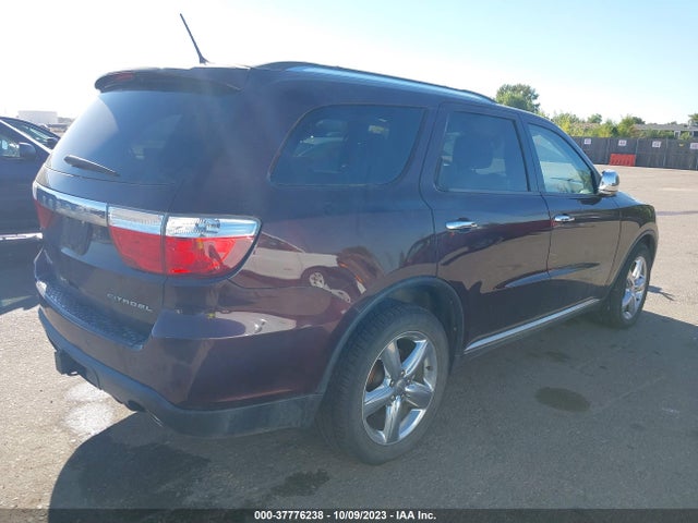 2012 DODGE DURANGO CITADEL VIN: 1C4SDJET6CC337717