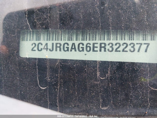2C4JRGAG6ER322377 RAM Cargo Van Tradesman