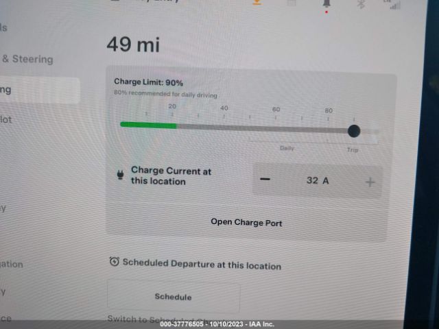 5YJ3E1EA5LF613999 Tesla Model 3 Standard Range