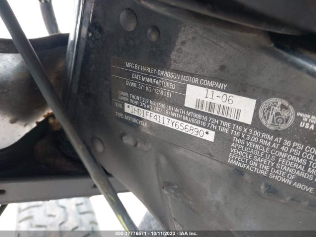 2007 HARLEY-DAVIDSON FLHT 1HD1FF4117Y656890 Photo 9