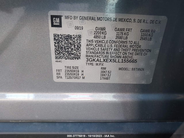GMC Terrain Denali 2020 3GKALXEX5LL155665 Image 9