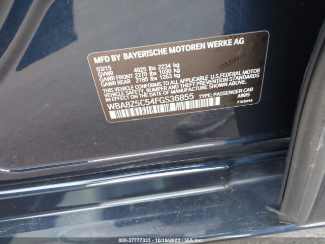WBA8Z5C54FGS36855 BMW 3 Series Gran Turismo 328i Xdrive