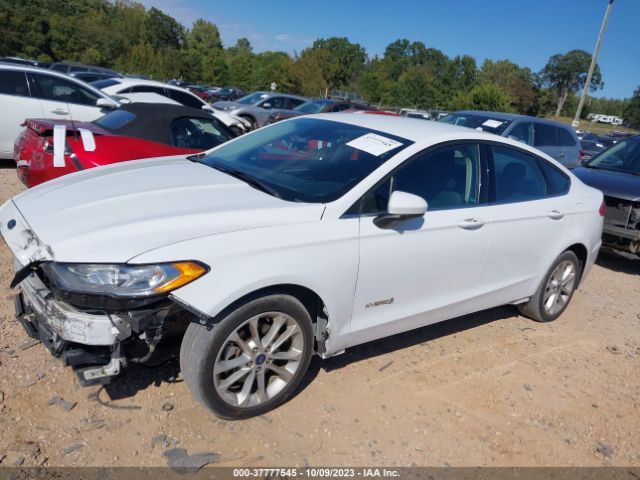 2019 FORD FUSION HYBRID 3FA6P0LU1KR117650 Photo 1