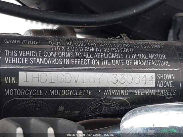 2000 HARLEY-DAVIDSON FXDL 1HD1GDV16YY330844 Photo 9