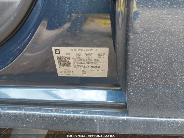 Chevrolet Silverado 1500 Lt 2019 1GCPWCED2KZ168960 Image 9