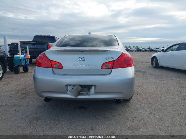 2009 INFINITI G37 SEDAN JOURNEY VIN: JNKCV61E09M311783