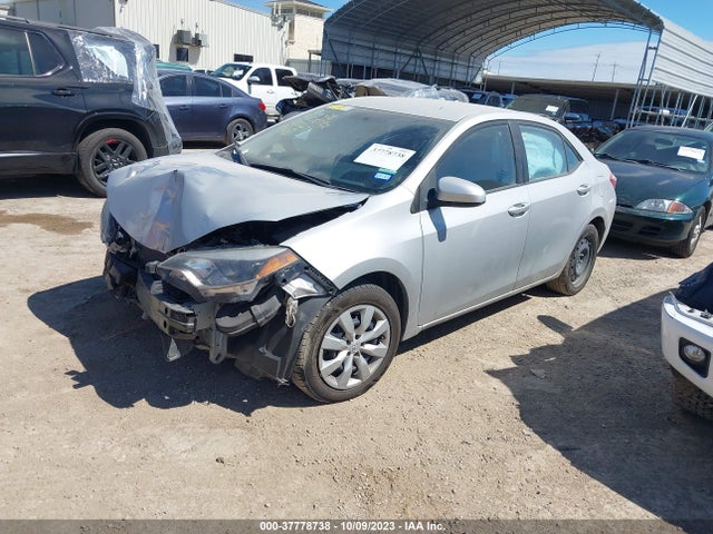 2015 TOYOTA COROLLA LE VIN: 2T1BURHE0FC235627