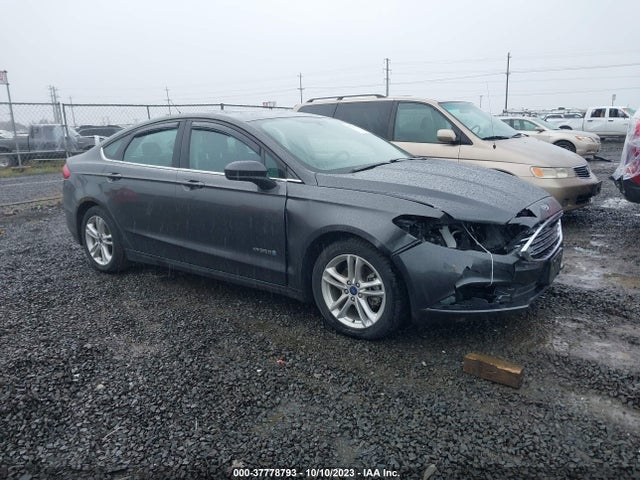 2018 FORD FUSION HYBRID SE VIN: 3FA6P0LU3JR274692