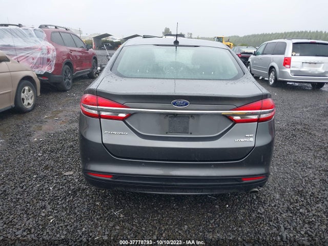 2018 FORD FUSION HYBRID SE VIN: 3FA6P0LU3JR274692