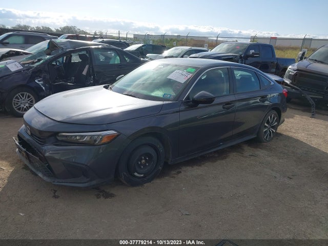 2022 HONDA CIVIC SEDAN EX VIN: 2HGFE1F73NH305504