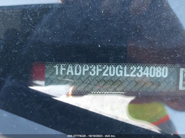 1FADP3F20GL234080 Ford FOCUS SE