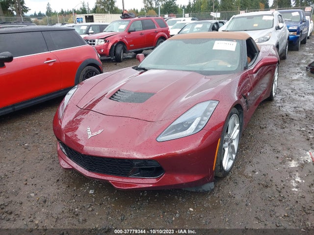 Chevrolet Corvette 3lt 2016 1G1YF3D74G5106161 Image 2