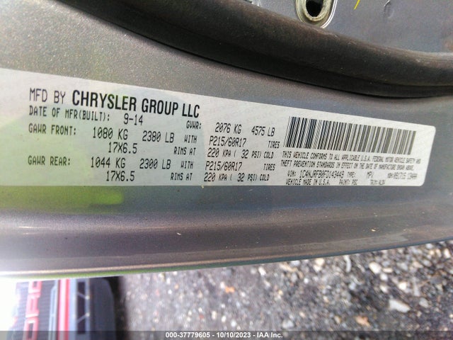 1C4NJRFB0FD143449 Jeep Patriot High Altitude Edition