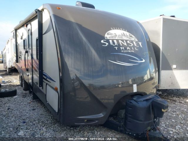 2012 CROSSROADS SUNSET TRAIL 25RB 4V0TC2928CB017230