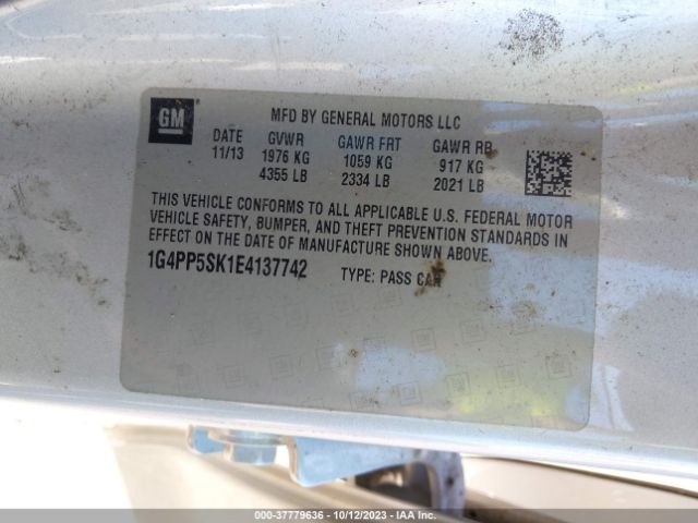 1G4PP5SK1E4137742 Buick Verano