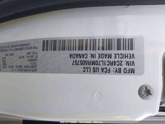 2C4RC1L70MR605757 Chrysler Pacifica Hybrid Touring L