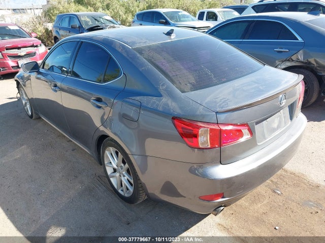 2012 LEXUS IS 250 VIN: JTHBF5C27C2102906