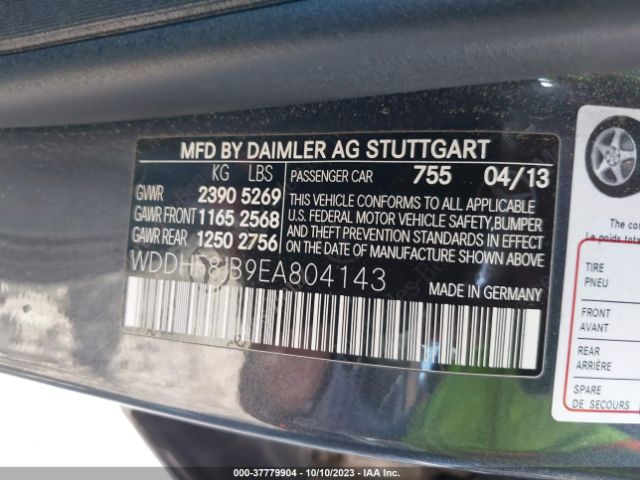 WDDHF8JB9EA804143 Mercedes-Benz E-class E 350