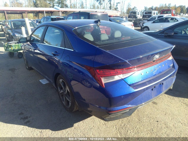 Hyundai Elantra Limited 2022 KMHLP4AG3NU333316 Image 3