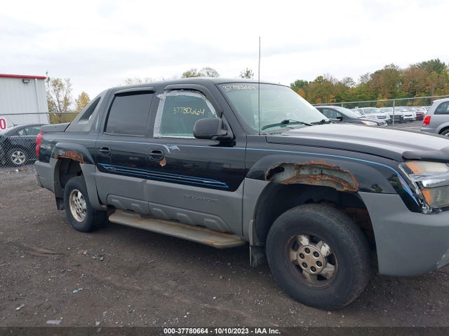 2002 CHEVROLET AVALANCHE VIN: 3GNEK13T92G125886