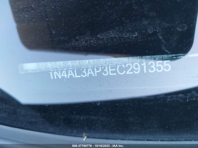 2014 NISSAN ALTIMA 2.5 SV VIN: 1N4AL3AP3EC291355