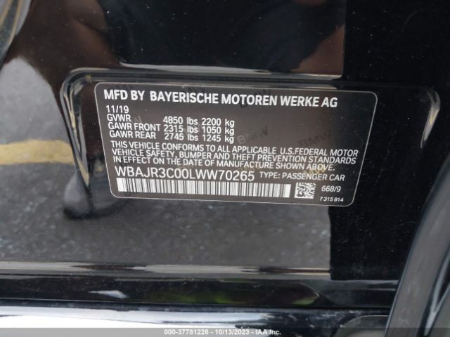 WBAJR3C00LWW70265 BMW 5 Series 530i