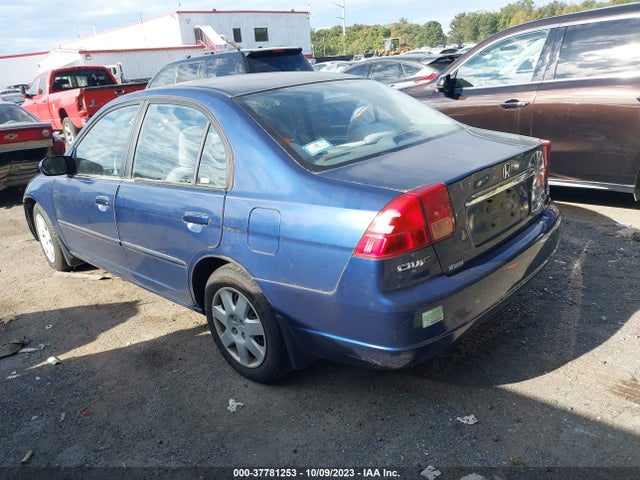2002 HONDA CIVIC EX VIN: 1HGES257X2L036833