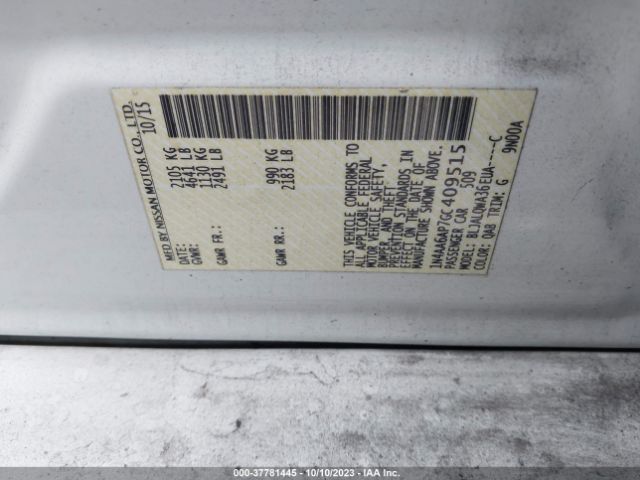 1N4AA6AP7GC409515 Nissan Maxima 3.5 S