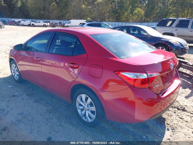 2015 TOYOTA COROLLA L/LE/S/S PLUS/LE PLUS VIN: 2T1BURHE7FC440846